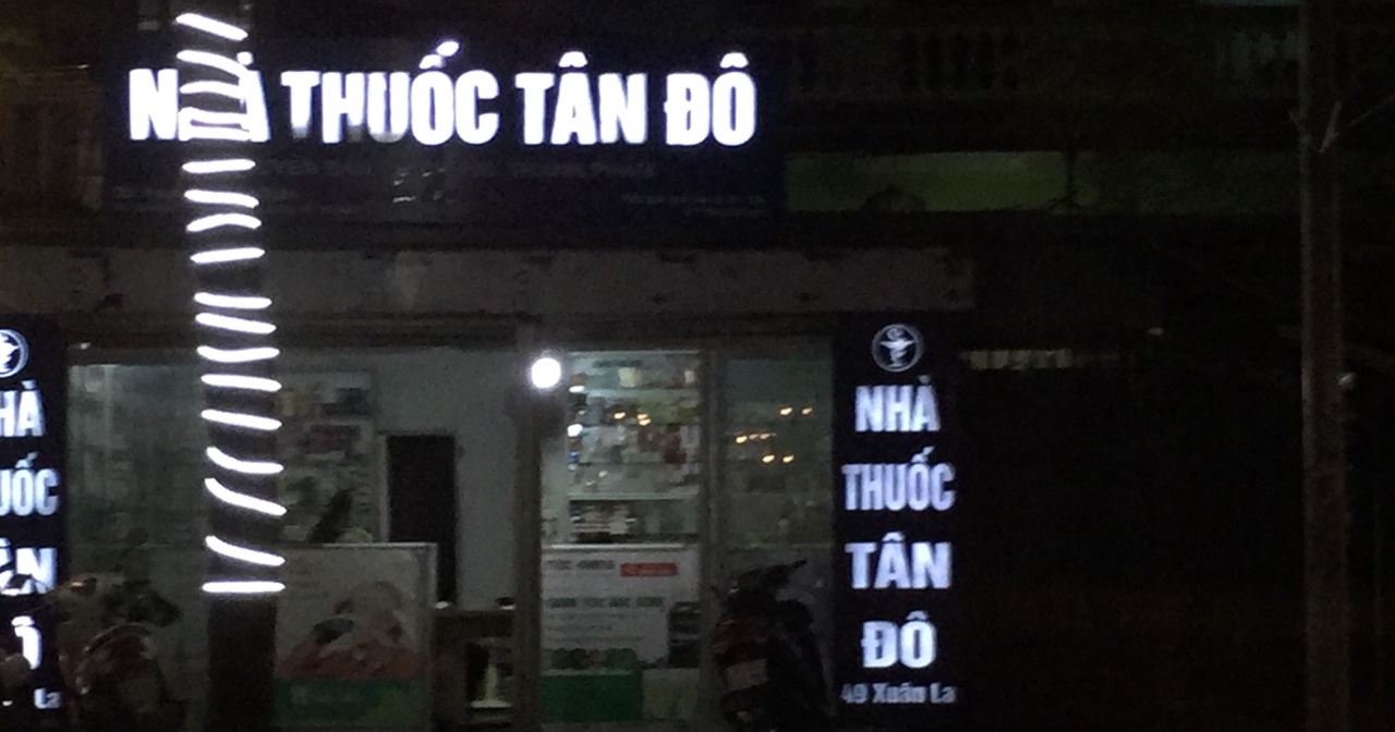 Biển hiệu nhà thuốc, hiệu thuốc khu vực Đông Anh, Mê Linh, Sóc Sơn